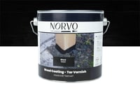 Zwarte teer verf